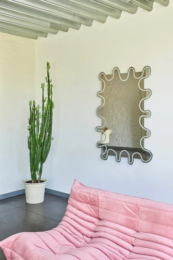 Espelho decorativo Ondas